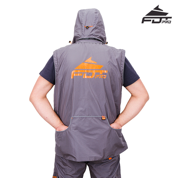 Strong Dog Training Suit of Grey Color from FDT Pro Wear