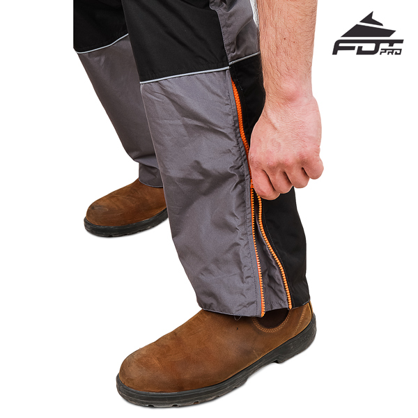 FDT Professional Design Pants with Durable Zippers for Dog Tracking