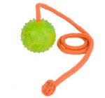 K9 Ball with Rope-Activity Dog Toy for Belgian Malinois