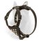 Classy Belgian Malinois Harness with Stud Decoration for Puppies