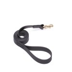 Black Waterproof Belgian Malinois Leash Made of Biothane