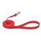Red Waterproof Belgian Malinois Leash Made of Biothane