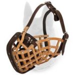 Belgian Malinois Top Notch Police/Military Service Leather Dog Muzzle