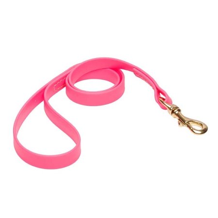Pink Waterproof Belgian Malinois Leash Made of Biothane