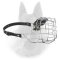 'The Silencer' Belgian Malinois Wire Basket Dog Muzzle