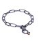"Under Control" Herm Sprenger Black Stainless Steel Chain Belgian Malinois Collar