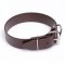 Extra Wide Brown Biothane Belgian Malinois Collar