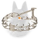 Herm Sprenger Belgian Malinois Pinch Prong Collar of Stainless Steel - 50004 55 1/8 inch (3.25 mm)