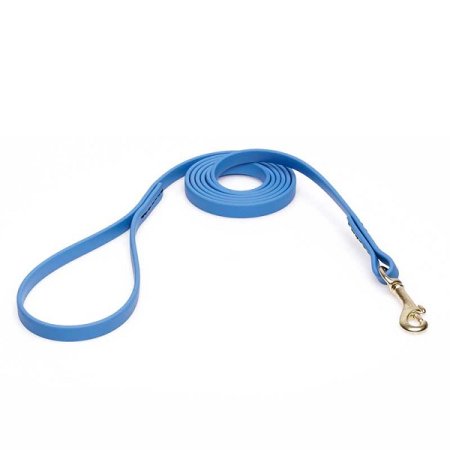 Amazing Blue Biothane Belgian Malinois Leash for Walking, Tracking