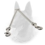 Chrome Plated Belgian Malinois Coupler for Walking 2 Dogs