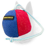 Belgian Malinois French Linen Toy Small - 3 1/2 inch (9 cm) in diameter