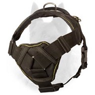 Weather Proof Nylon Belgian Malinois Harness for Tracking and Pulling