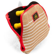 Jute Belgian Malinois Bite Builder Sleeve for Training Puppies and Young Dogs