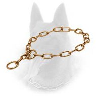 Curogan Belgian Malinois Fur Saver Choke Collar - 1/9 inch (3mm)