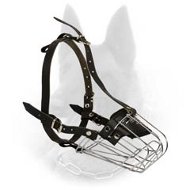 Light Weight Wire Basket Dog Muzzle for Belgian Malinois