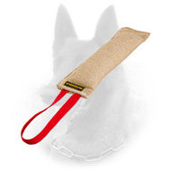 Unique Belgian Malinois Bite Tag of Jute Material