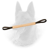 Pocket Belgian Malinois Bite Tug of Pure Leather