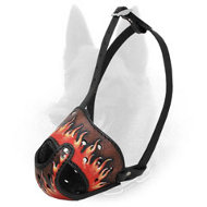 Fabulous New Design Leather Belgian Malinois Muzzle