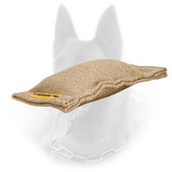 Pocket Belgian Malinois Jute Bite Tug for Puppy