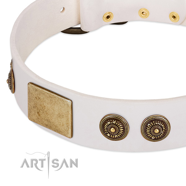 Top quality dog collar handcrafted for your lovely canine