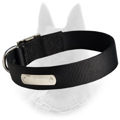 Nylon Belgian Malinois Dog Collar Suitable For Any  Weather Conditions