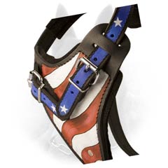 Belgian Malinois Durable Wide Chest Dog Harness With Cool Painting