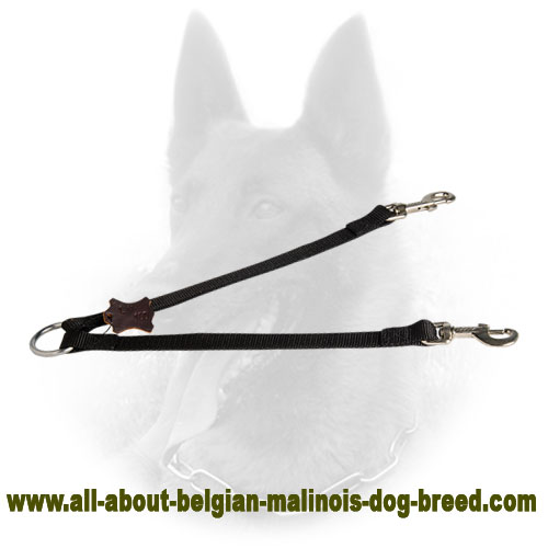 Extra Functional Belgian Malinois Nylon Coupler - Click Image to Close