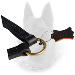 Multifunctional Belgian Malinois Leather Coupler for Walking