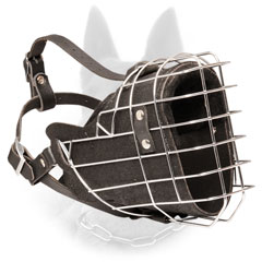Military Service Wire Basket Belgian Malinois Dog  Muzzle