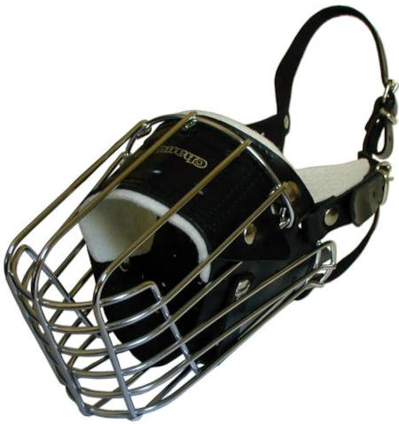 Malinoies wire basket dog muzzle for dog training ,dog walking